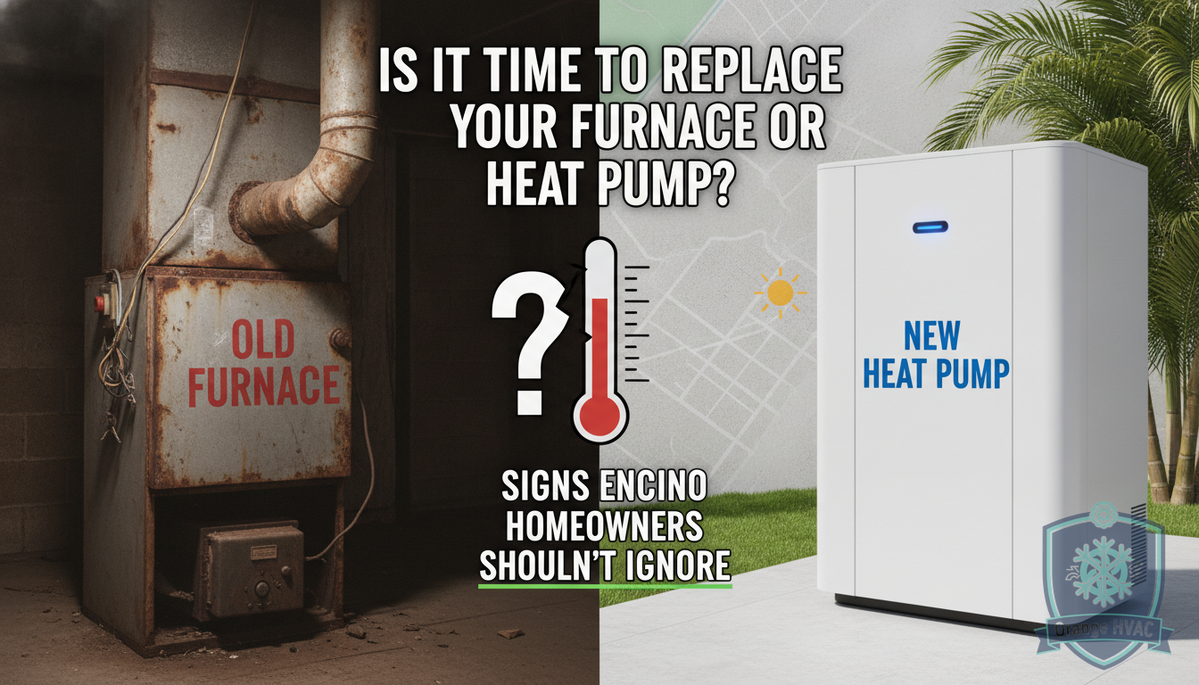 Is It Time to Replace Your Furnace or Heat Pump? Signs Encino Homeowners Shouldn't Ignore